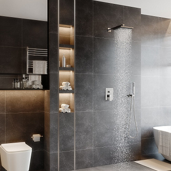 Душевой комплект NARDIS 2S, хром, BERGES