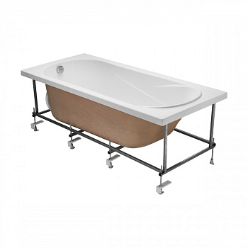 Монтажный комплект д/ванны КАСАБЛАНКА XL/ФИДЖИ 180х80см.(рама,слив-перелив с сифоном,креп-е), САНТЕК