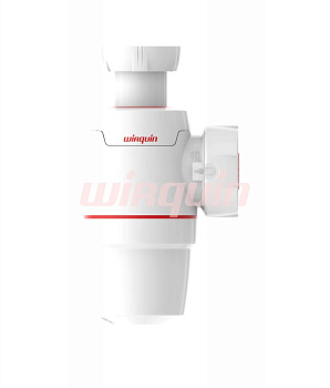 Сифон WIRQUIN NEO 1¼ х 40 мм без выпуска, WIRQUIN