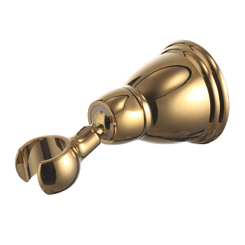 BRAVO Крепление настенное поворотное для лейки, золото. LEMARK