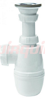 Сифон для раковины МИНОР 1 1/4*40 с выпуском WIRQUIN