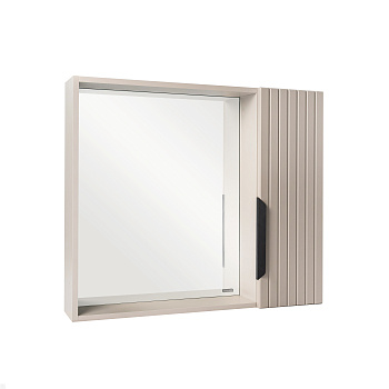 Зеркало со шкафом VIANT СИЦИЛИЯ 80 капучино (VSIC80CAP-ZSH)