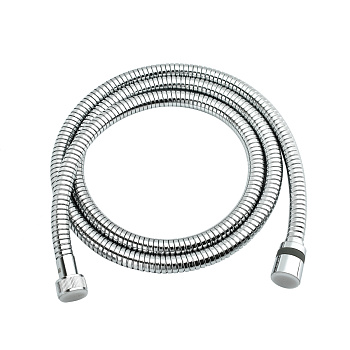 Шланг душевой двухзагибный растяжной от 1,5 до 2 м, TURN-FREE, латунный, хром. LEMARK