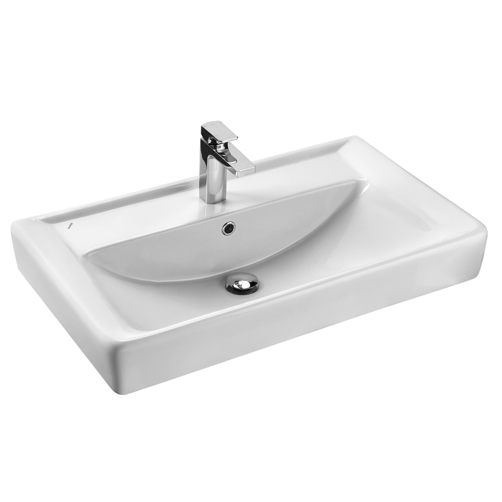 Раковина SANTEK Тигода 80 мебельная белый (WH302084)