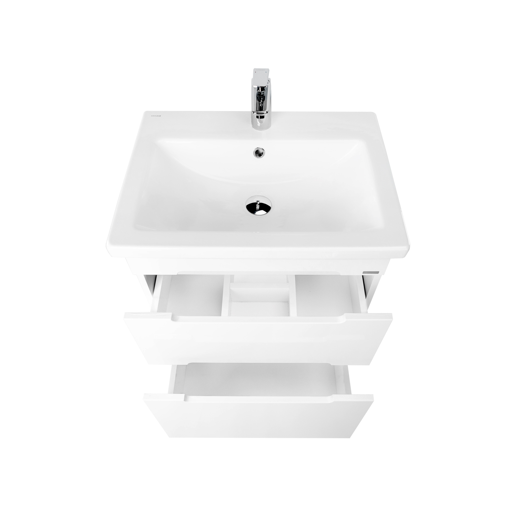 Тумба под раковину VIANT МАРСЕЛЬ 60 подвесная белый (VMAR60CO-T2YP)