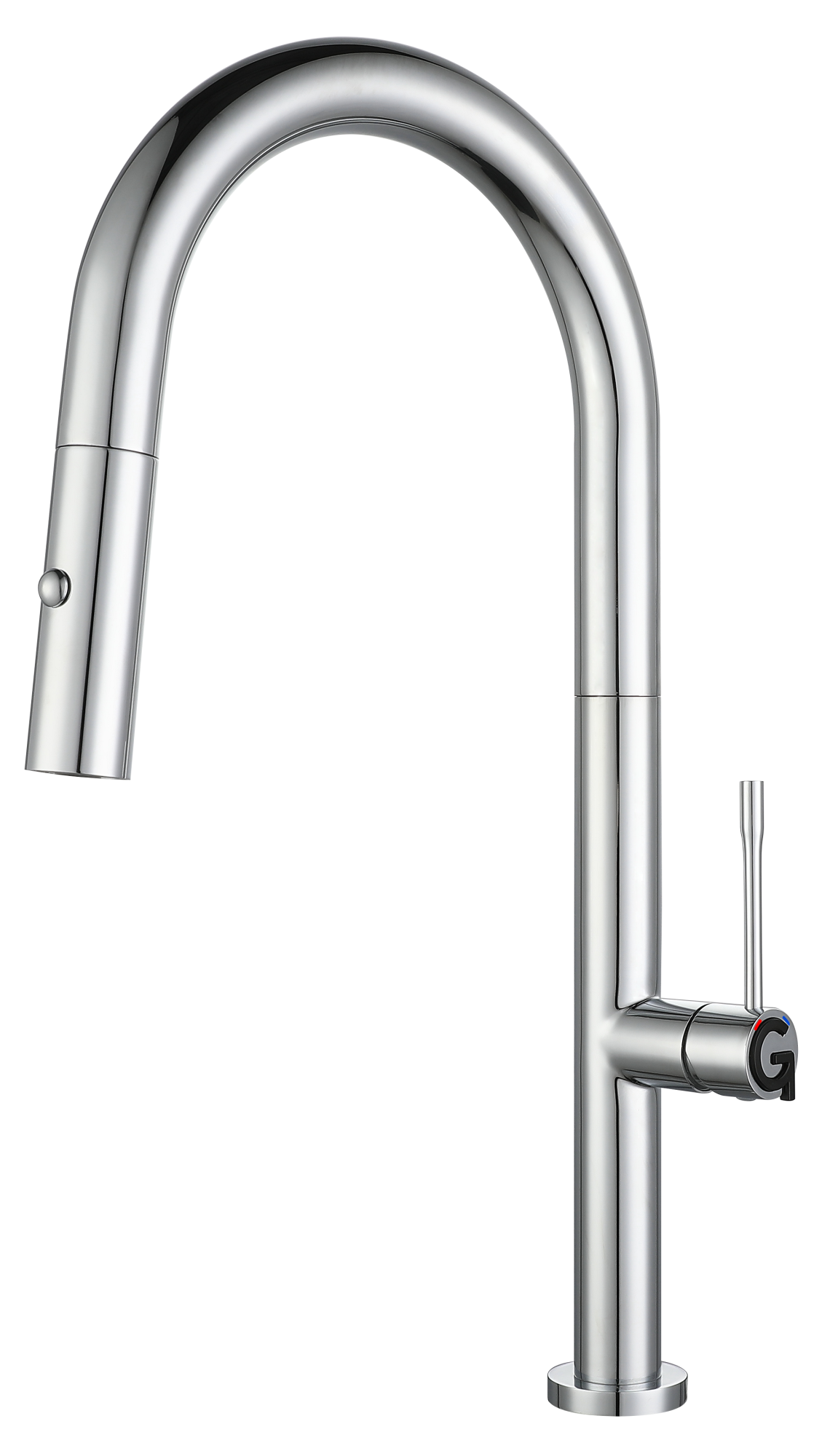 Смеситель для кухни RIVELATO Asti с выдвижной лейкой хром (3972500 cromo)