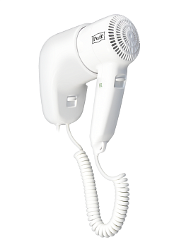 Фен для волос настенный PUFF-1000 белый, 1 кВт (0405.005)