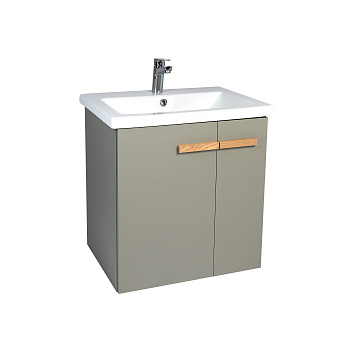 Тумба под раковину VIANT МЮНХЕН 70 подвесная хаки (VMUN70COH-T2STP)