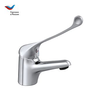 Смеситель для раковины СЛАВЕН Хирург СЛ-ОД-Х10 с локтевым управлением хром