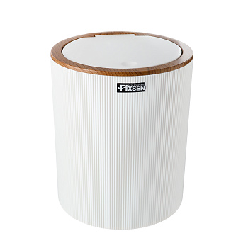 Ведро Fixsen WHITE BOOM FX-412-6