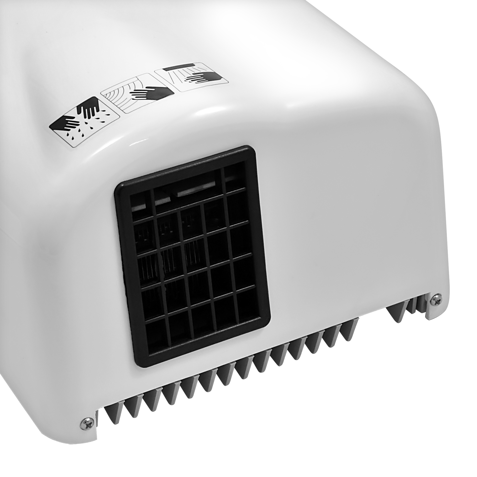 Электросушитель для рук PUFF-165 малошумный, белый 1,65 кВт (1401.336)