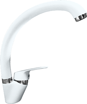 GF Смеситель для кухни боковой D-35mm (иней)