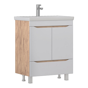 Тумба под раковину VIGO Grani 70 напольная дуб золотой (285 дуб золотой)