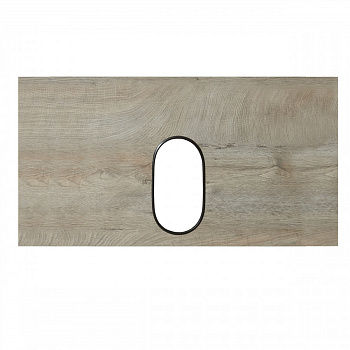 Столешница ЛОФТ ФАБРИК 80, дуб эндгрейн (под раковину ОДРИ)