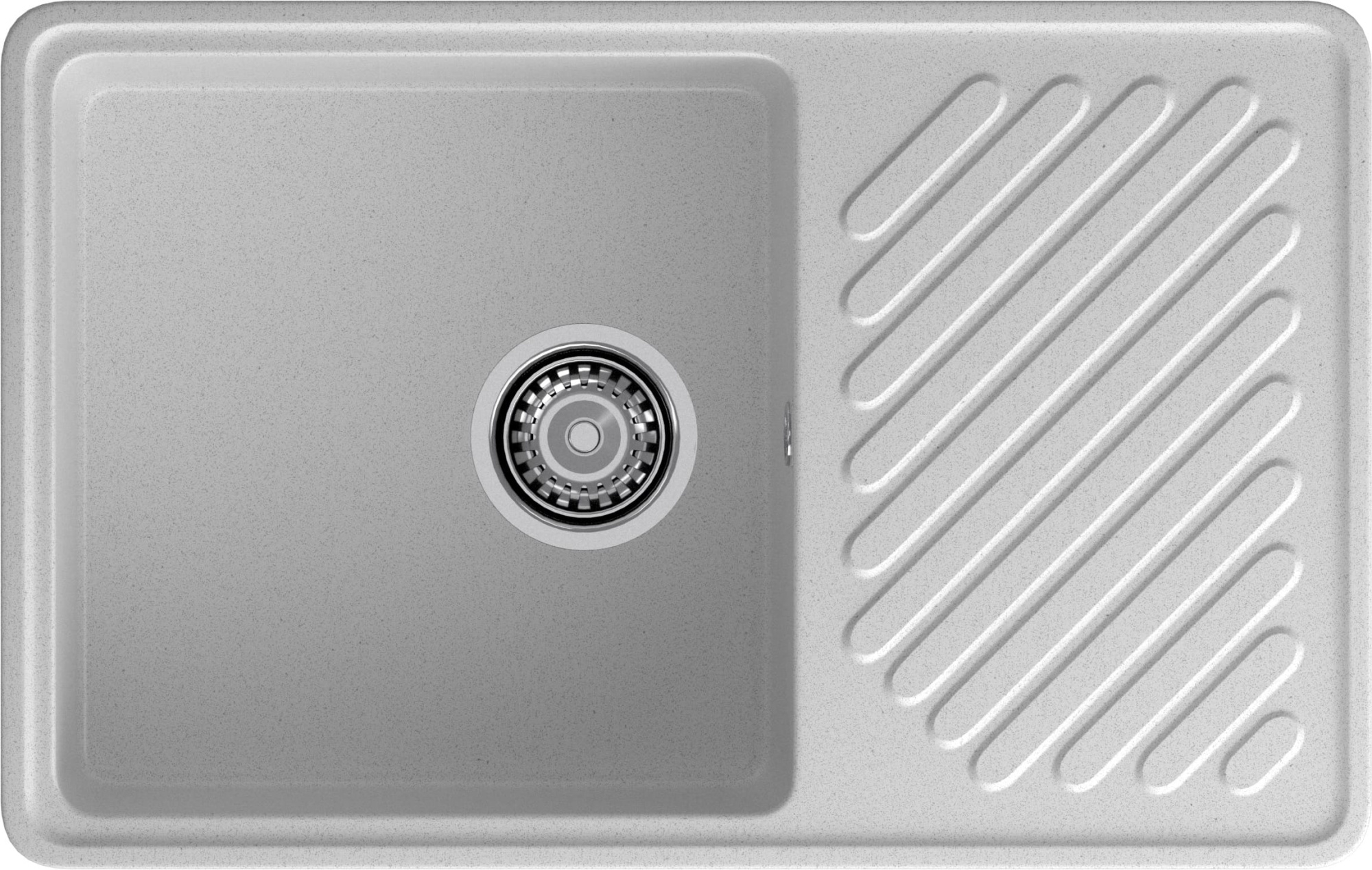 GranFest QUARZ (GF-ZL52) Мойка для кухни 760*480мм (серый)