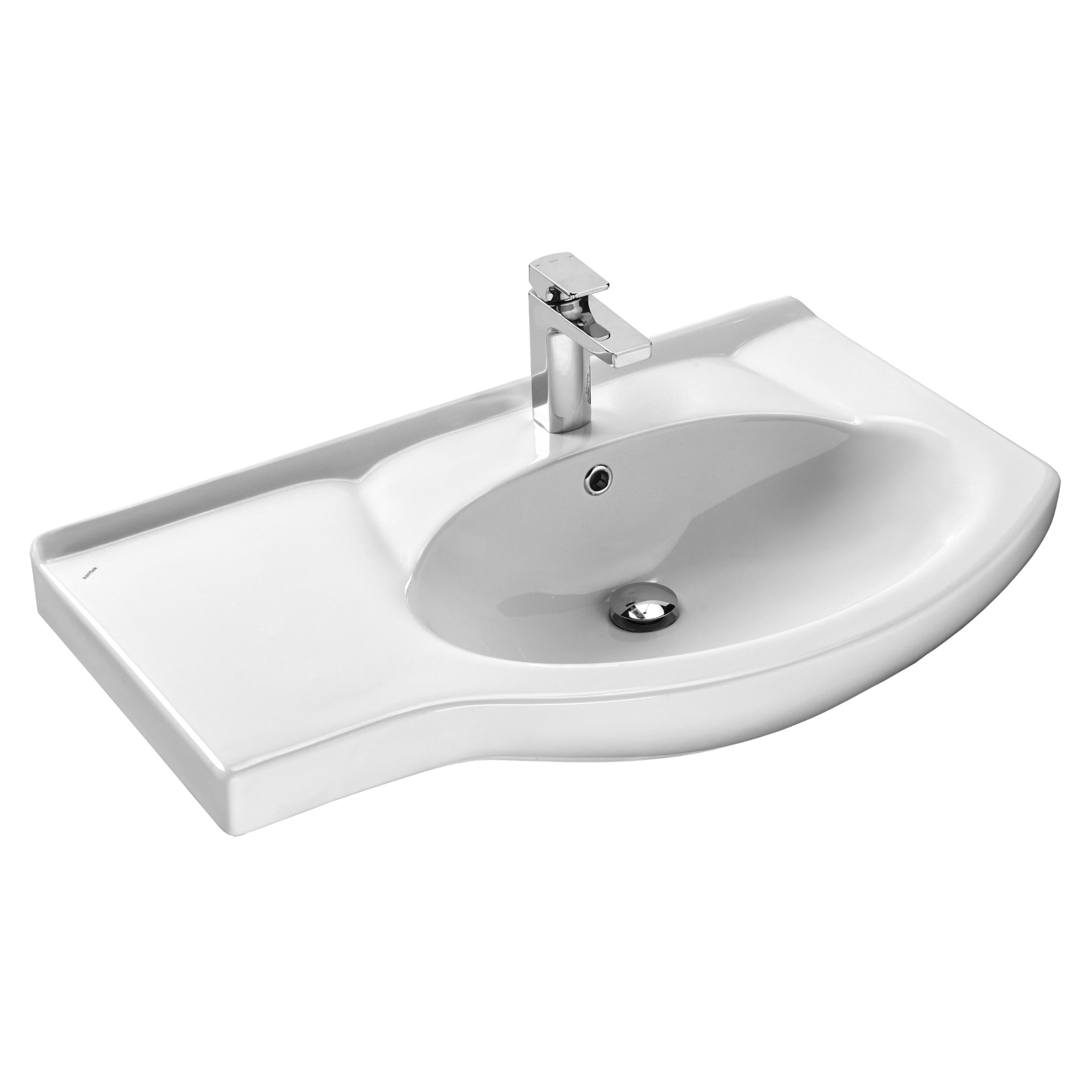 Раковина SANTEK Коралл 83 мебельная белый (WH110225)