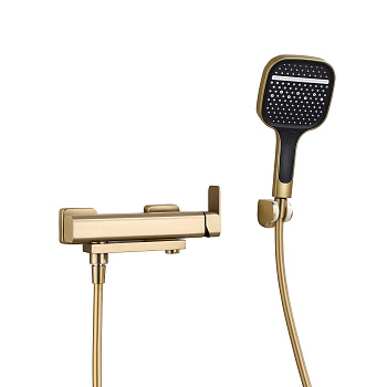 Смеситель для ванны TOKITO AOMORI брашированное золото (TOK-AOM-1014BG)