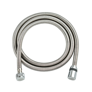 Шланг душевой пружинный 1,5 м, TURN-FREE, стальной, хром. LEMARK