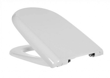 GIRALDA Сиденье и крышка для унитаза, дюропласт., с креплениями из нерж. стали. ROCA