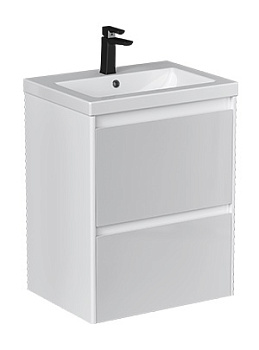 Тумба под раковину VELVEX Klaufs 600-0-2 (Como) навесная 