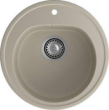 GRANFEST Мойка композит RONDO GF-R--510  508*505 мм  топаз   арт.GF-