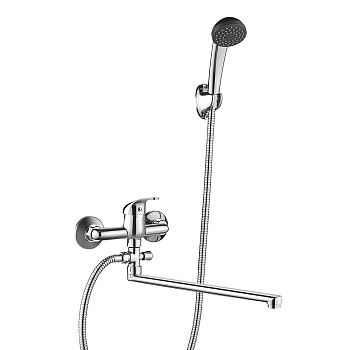 Смеситель для ванны с длинным изливом PROF, PRO18-320