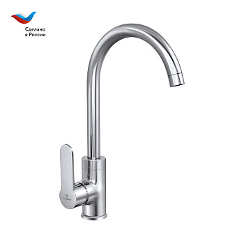 Смеситель для кухни СЛАВЕН Коттедж СЛ-ОД-Ф22 хром