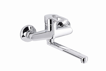 Смеситель для кухни ПРОФСАН ПСМ-508-017 ПЛЮС настенный тип См-МОРНА, См-УмОРНА