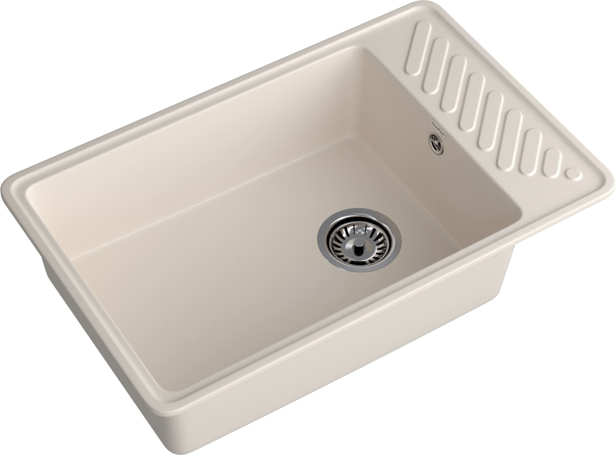 GranFest QUARZ (GF-ZL51) Мойка для кухни 760*480мм (белый)