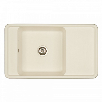 Мойка для кухни  Беллис 87 870x510x250 мм, прямоуг., жемчуг