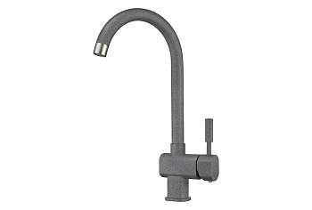 31-ST, ГРАФИТ Смеситель для кухни, сер., GRANULA STANDART