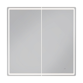 Зеркальный шкаф VIGO Geometry Comfort 80 подвесной белый (221)