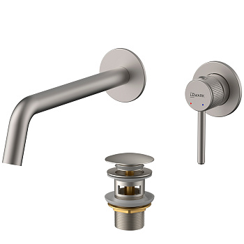 Смеситель Beluga LMF-8033B-BN для раковины, встраиваемый