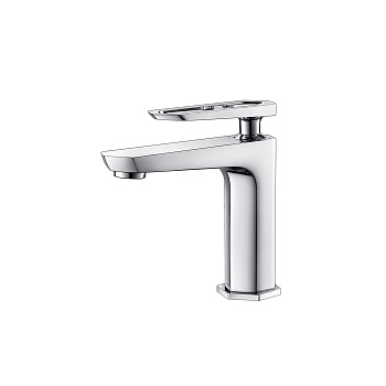 Prizma Смеситель для раковины, монолит.излив 126мм, р/ОД, хром, LM, LM3906C