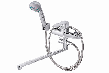 Смеситель для ванны с душем ПРОФСАН ПСМ-523-К023 ПЛЮС тип См-ВУОРНШлА