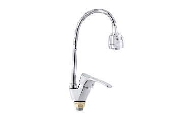 Смеситель для кухни TSARSBERG TSB-722-1160 гибкий излив тип См-МОЦБА