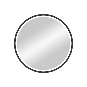 Зеркало Style  Black LED D 800