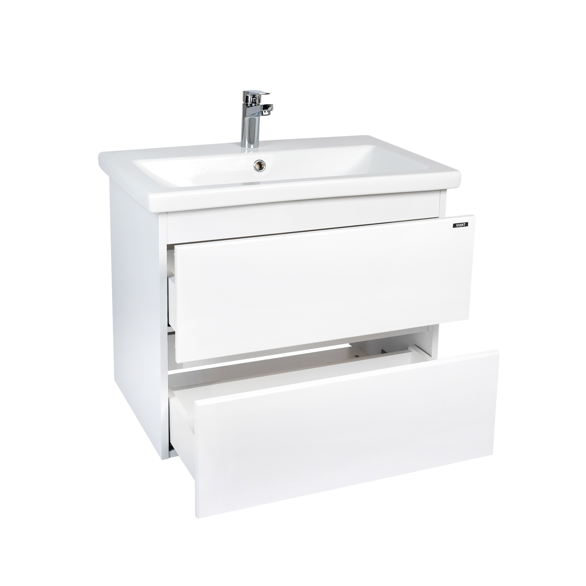 Тумба под раковину VIANT МАЛЬТА 60 подвесная белый (VMAL60COBEL-T2YP)