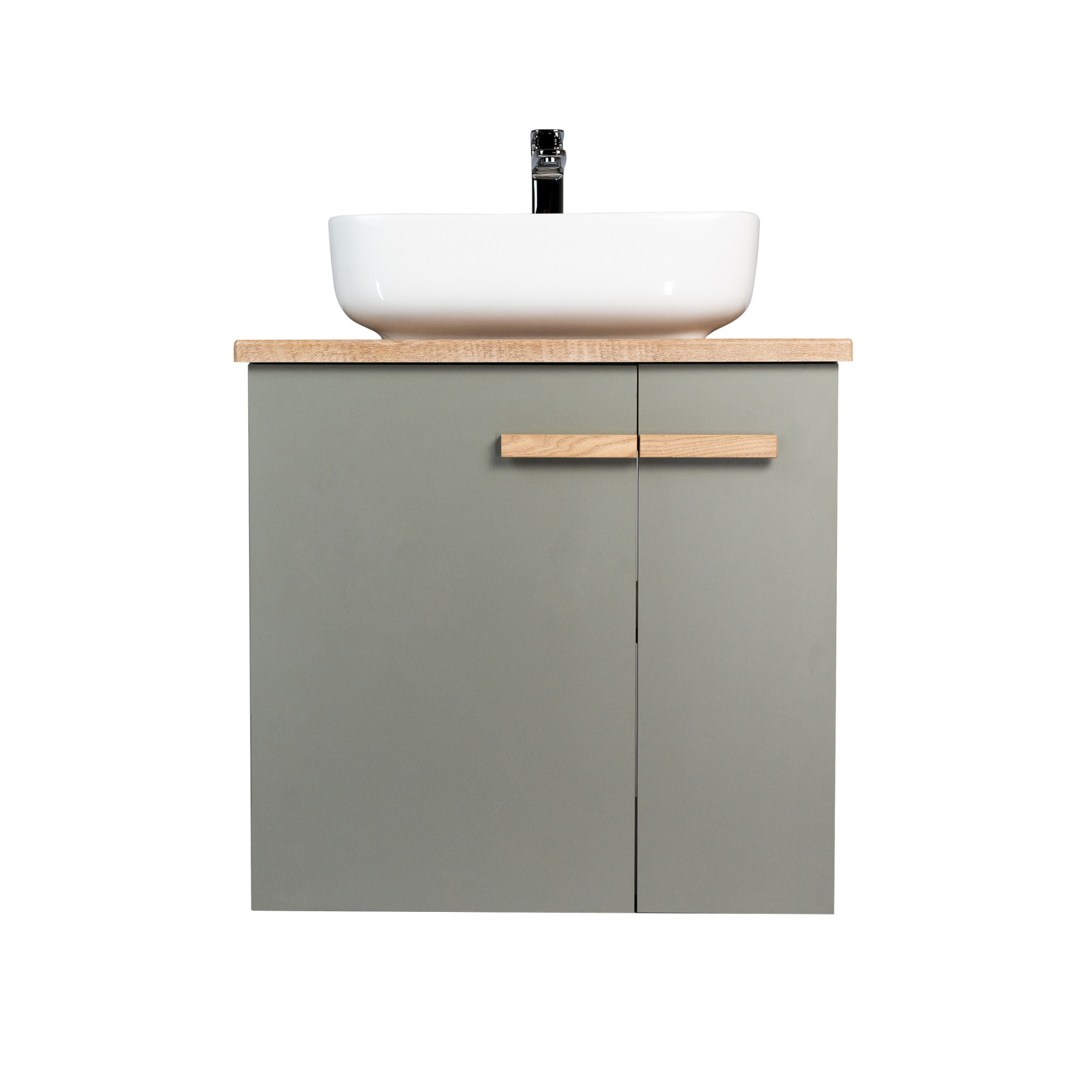 Тумба под раковину VIANT МЮНХЕН 60 подвесная хаки (VMUN60NH-T2STP)