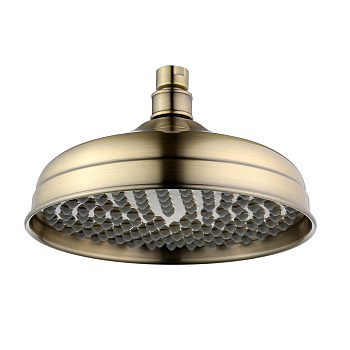 Лейка душевая верхняя d204 мм, для серий Винтаж/Вилла, бронза, LM, LM8989B