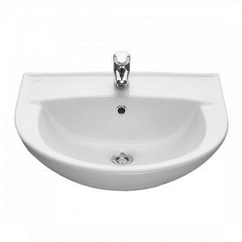 Умывальник "Виктория"56,0см. с обрамлением перелива, 1 сорт SANTERI