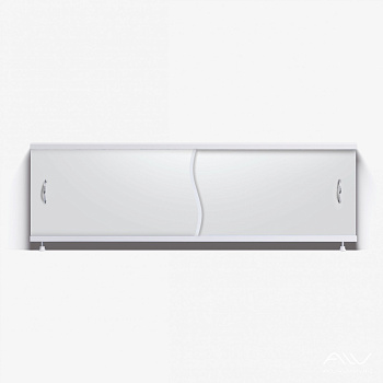 ПРЕМЬЕР Экран для ванны 150 см, полистерол, белый, ALAVANN