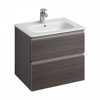 Тумба под раковину Roca The Gap 60 городской дуб 2 ящика