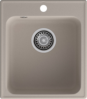 GranFest QUARZ (ECO-17) Мойка  1-чаш. 420*480 (песок)