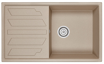 Кухонная мойка GRANULA (8601, ПЕСОК)
