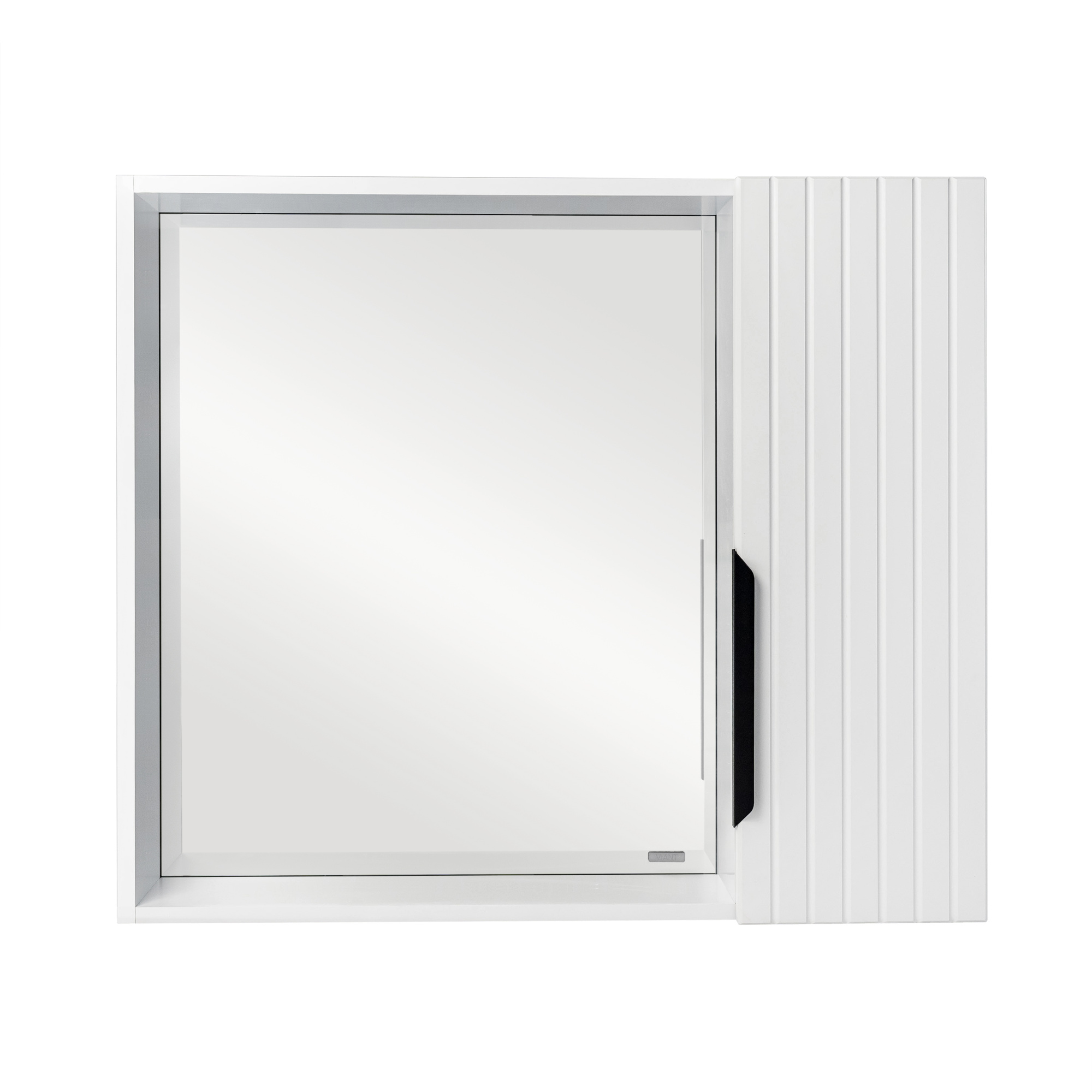 Зеркало со шкафом VIANT СИЦИЛИЯ 80 белый (VSIC80BEL-ZSH)