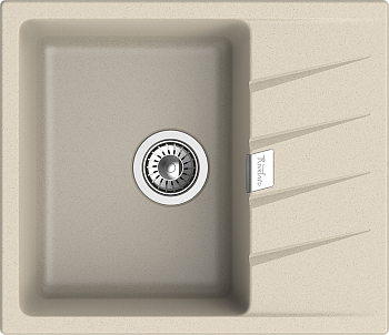 RIVELATO Мойка RAUM 58  1-чаша 580*500мм beige scuro арт.