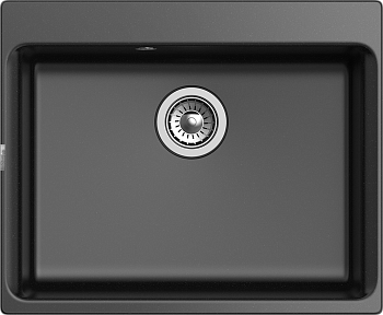 RIVELATO Мойка AXEL 60  1-чаша 630*520мм nero арт.