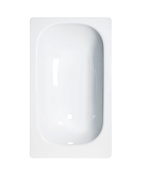 REIMAR Ванна стальная 120x70x40 cм. с опорной подставкой, без ранта, белая орхидея, ВИЗ