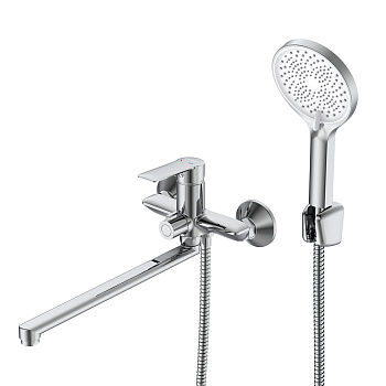 Смеситель DECOROOM DR28043 универсальный с поворотным изливом